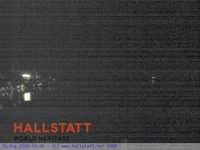 Archiv Foto Webcam Blick auf Hallstatt und den Hallstättersee
