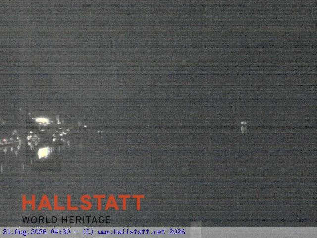 Archived image Webcam Hallstatt: Village and Lake