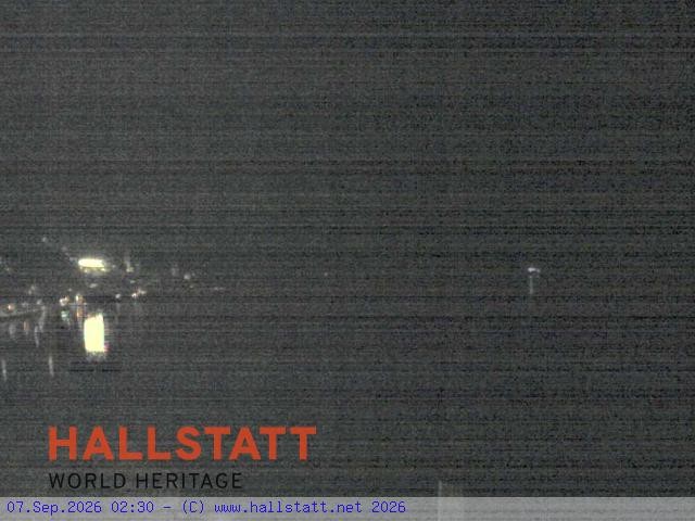 Archiv Foto Webcam Blick auf Hallstatt und den Hallstättersee