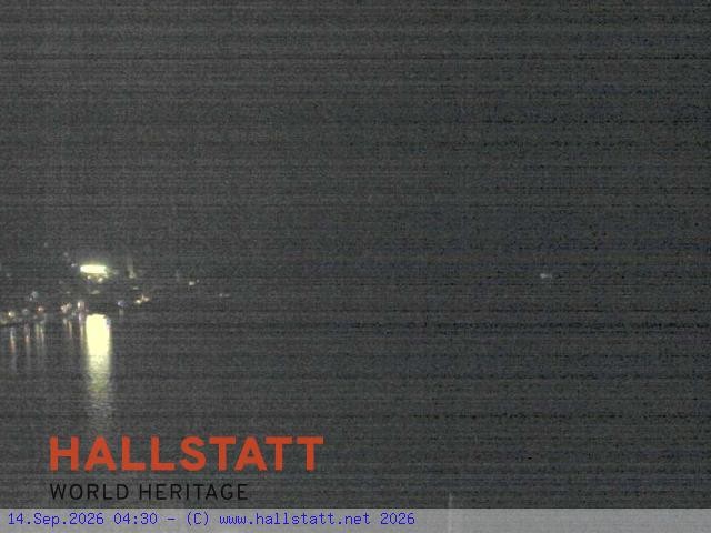 Archiv Foto Webcam Blick auf Hallstatt und den Hallstättersee