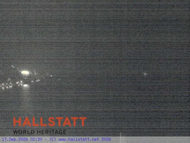 Archiv Foto Webcam Blick auf Hallstatt und den Hallstättersee
