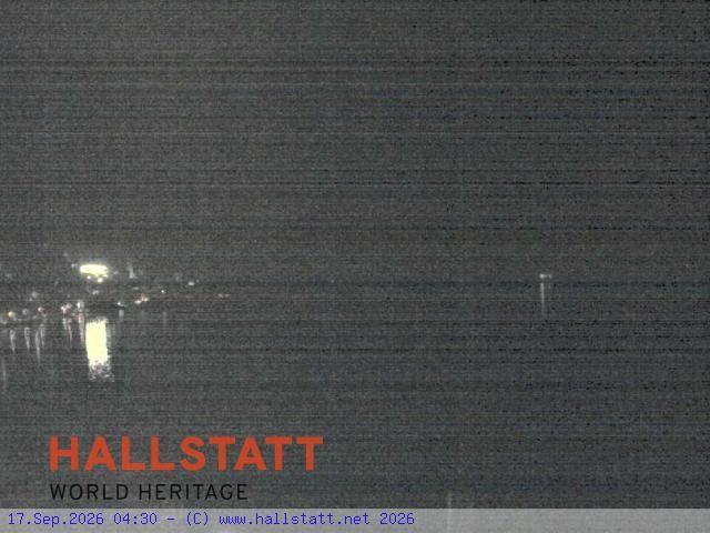Archiv Foto Webcam Blick auf Hallstatt und den Hallstättersee
