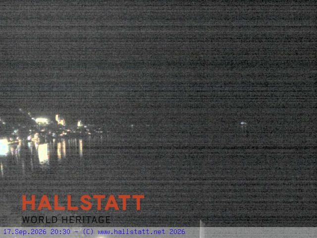Archiv Foto Webcam Blick auf Hallstatt und den Hallstättersee