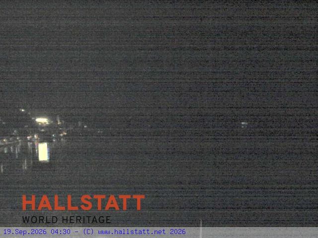 Archiv Foto Webcam Blick auf Hallstatt und den Hallstättersee