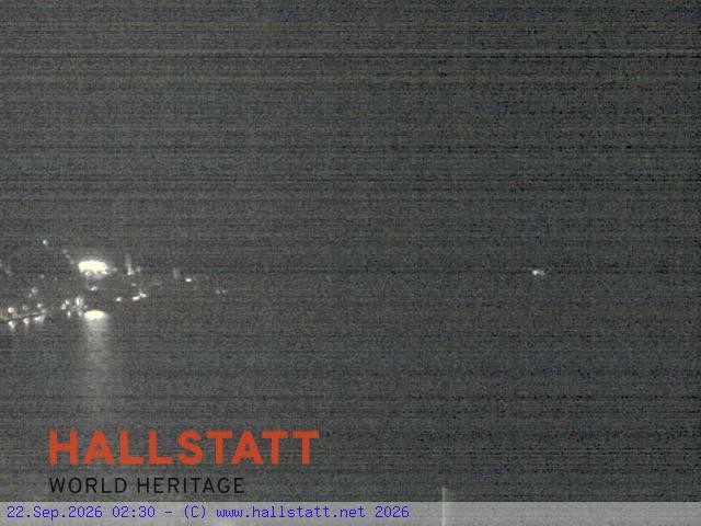 Archiv Foto Webcam Blick auf Hallstatt und den Hallstättersee