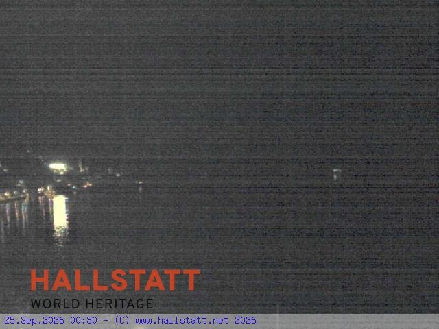 Archiv Foto Webcam Blick auf Hallstatt und den Hallstättersee