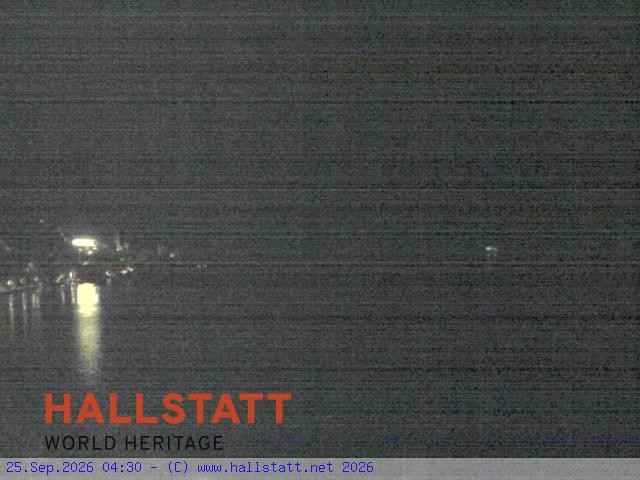 Archiv Foto Webcam Blick auf Hallstatt und den Hallstättersee