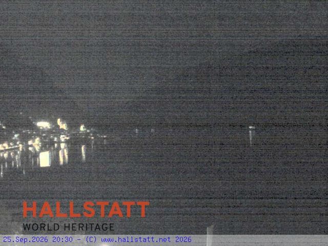 Archiv Foto Webcam Blick auf Hallstatt und den Hallstättersee