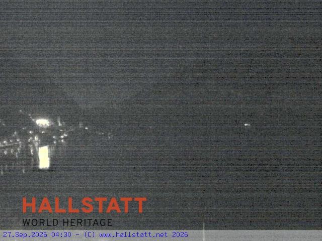 Archiv Foto Webcam Blick auf Hallstatt und den Hallstättersee