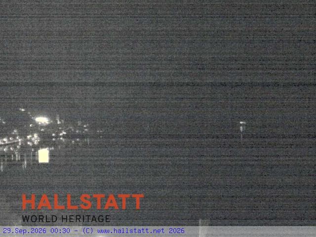 Archiv Foto Webcam Blick auf Hallstatt und den Hallstättersee