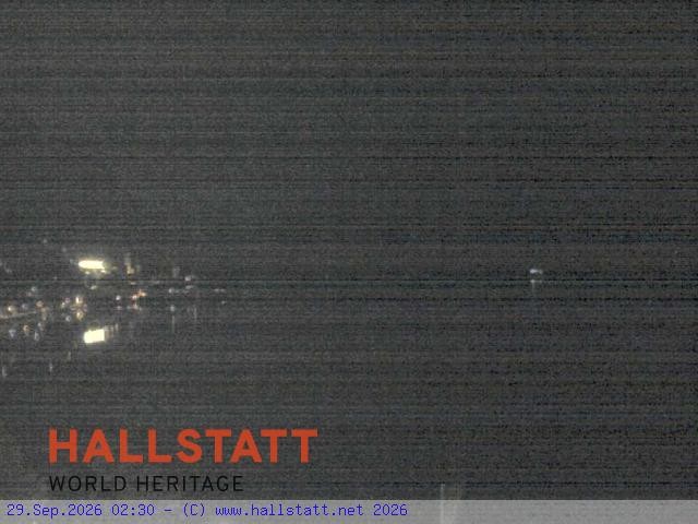 Archiv Foto Webcam Blick auf Hallstatt und den Hallstättersee