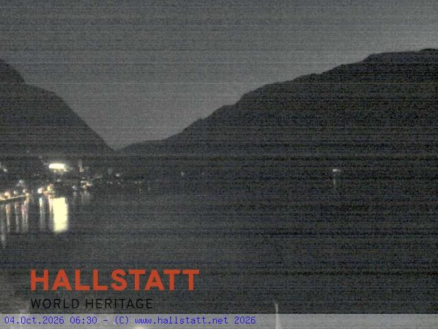 Archiv Foto Webcam Blick auf Hallstatt und den Hallstättersee