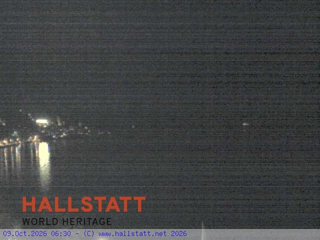 Archiv Foto Webcam Blick auf Hallstatt und den Hallstättersee