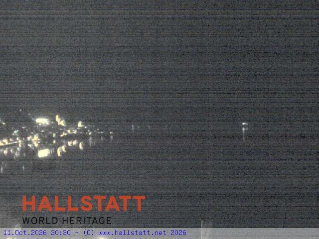 Archiv Foto Webcam Blick auf Hallstatt und den Hallstättersee
