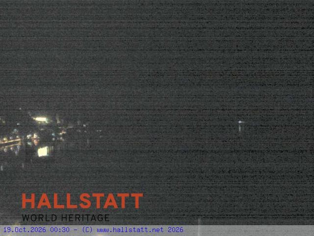 Archived image Webcam Hallstatt: Village and Lake