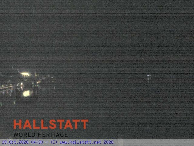 Archiv Foto Webcam Blick auf Hallstatt und den Hallstättersee