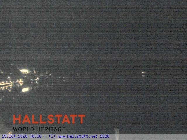 Archiv Foto Webcam Blick auf Hallstatt und den Hallstättersee