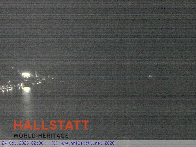 Archived image Webcam Hallstatt: Village and Lake