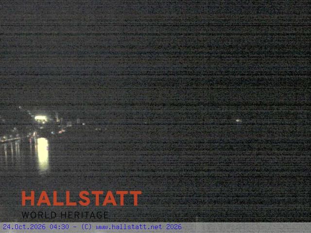 Archived image Webcam Hallstatt: Village and Lake