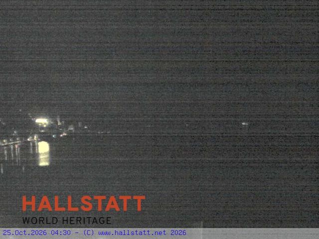 Archiv Foto Webcam Blick auf Hallstatt und den Hallstättersee