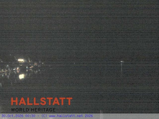 Archiv Foto Webcam Blick auf Hallstatt und den Hallstättersee