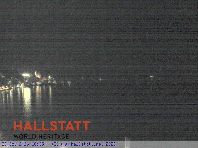 Archiv Foto Webcam Blick auf Hallstatt und den Hallstättersee