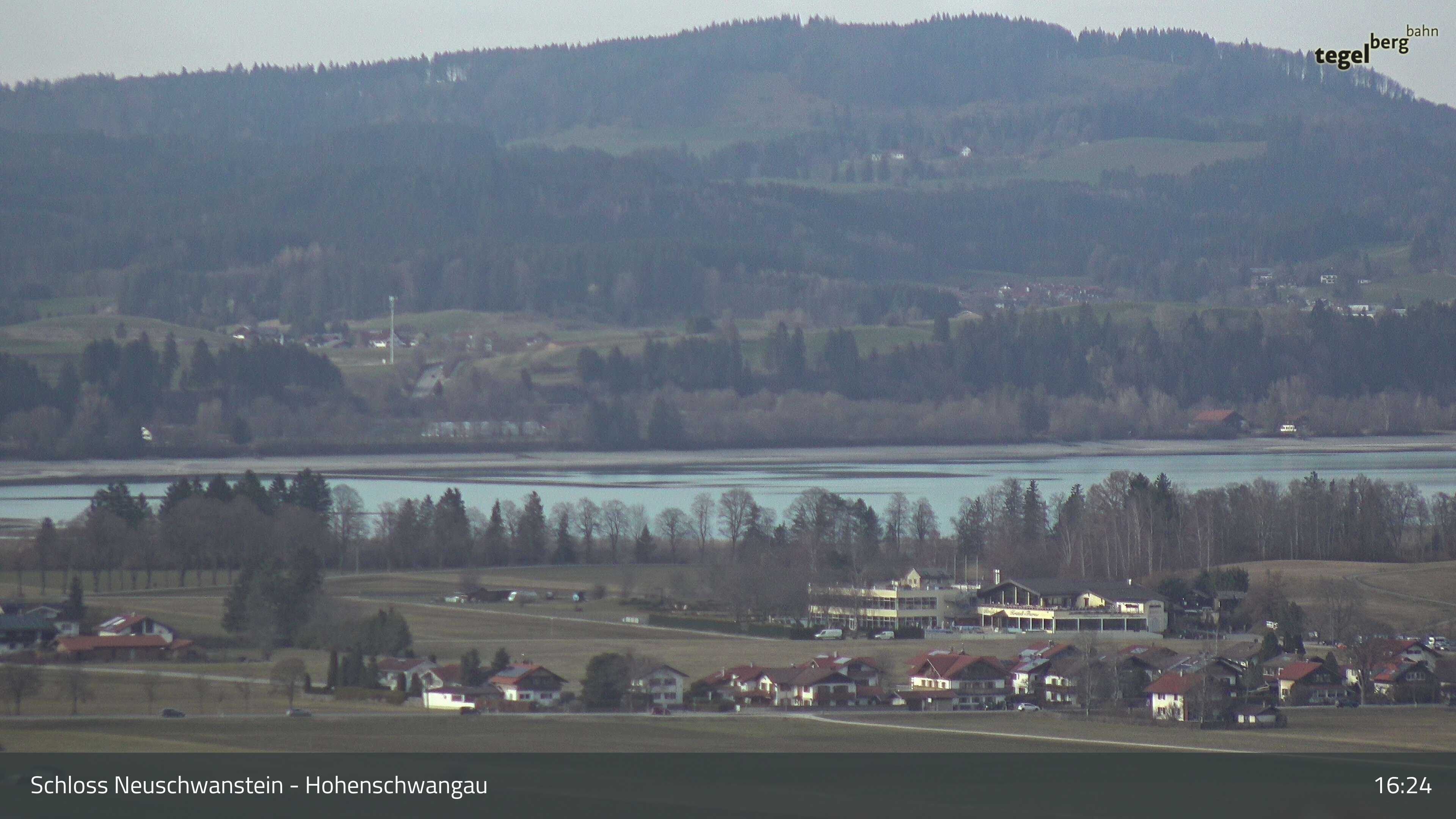 Archiv Foto Webcam Forggensee, Südufer und Schwangau