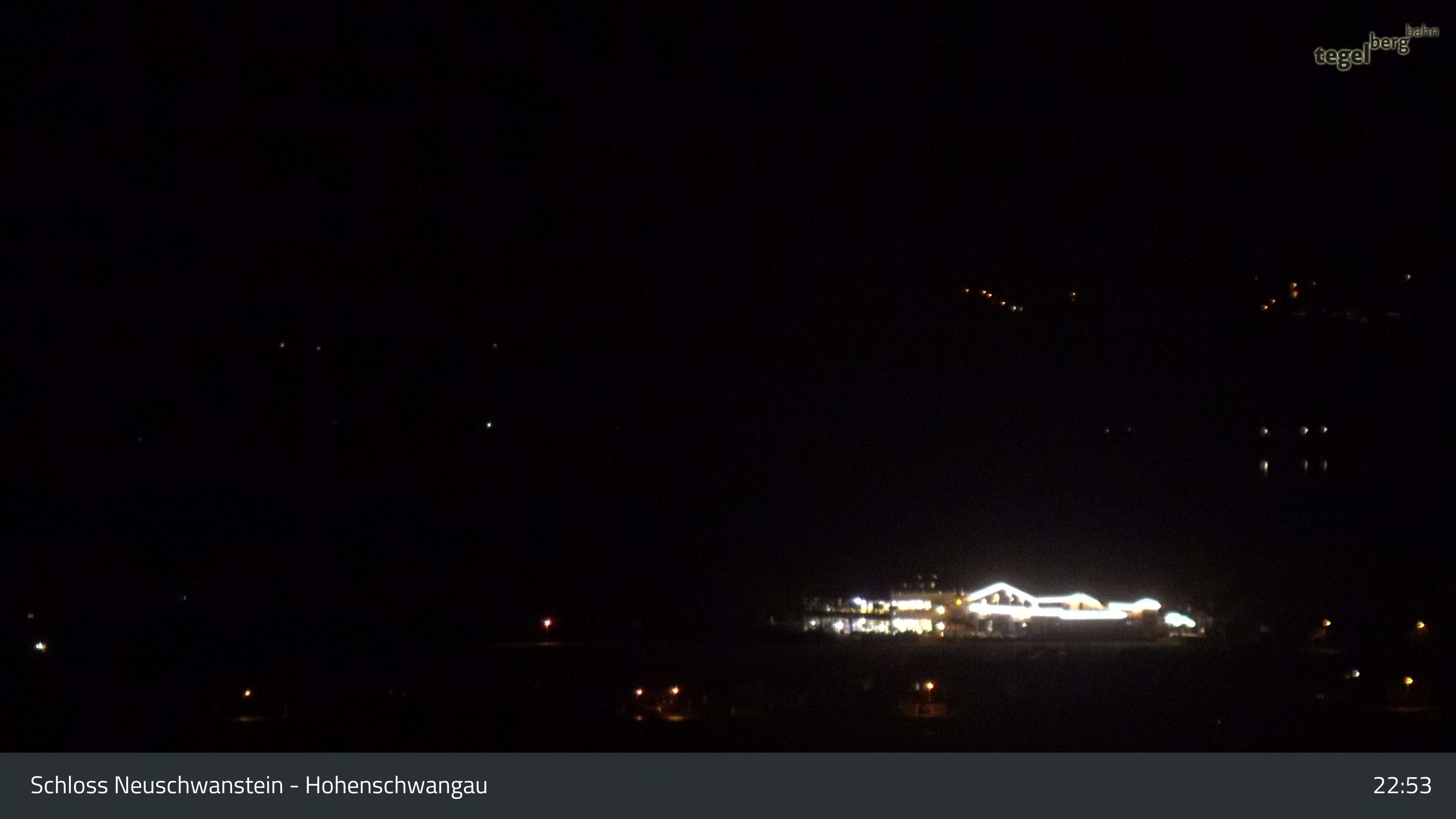 Archived image Webcam Lake Forggen, south bank and village Schwangau