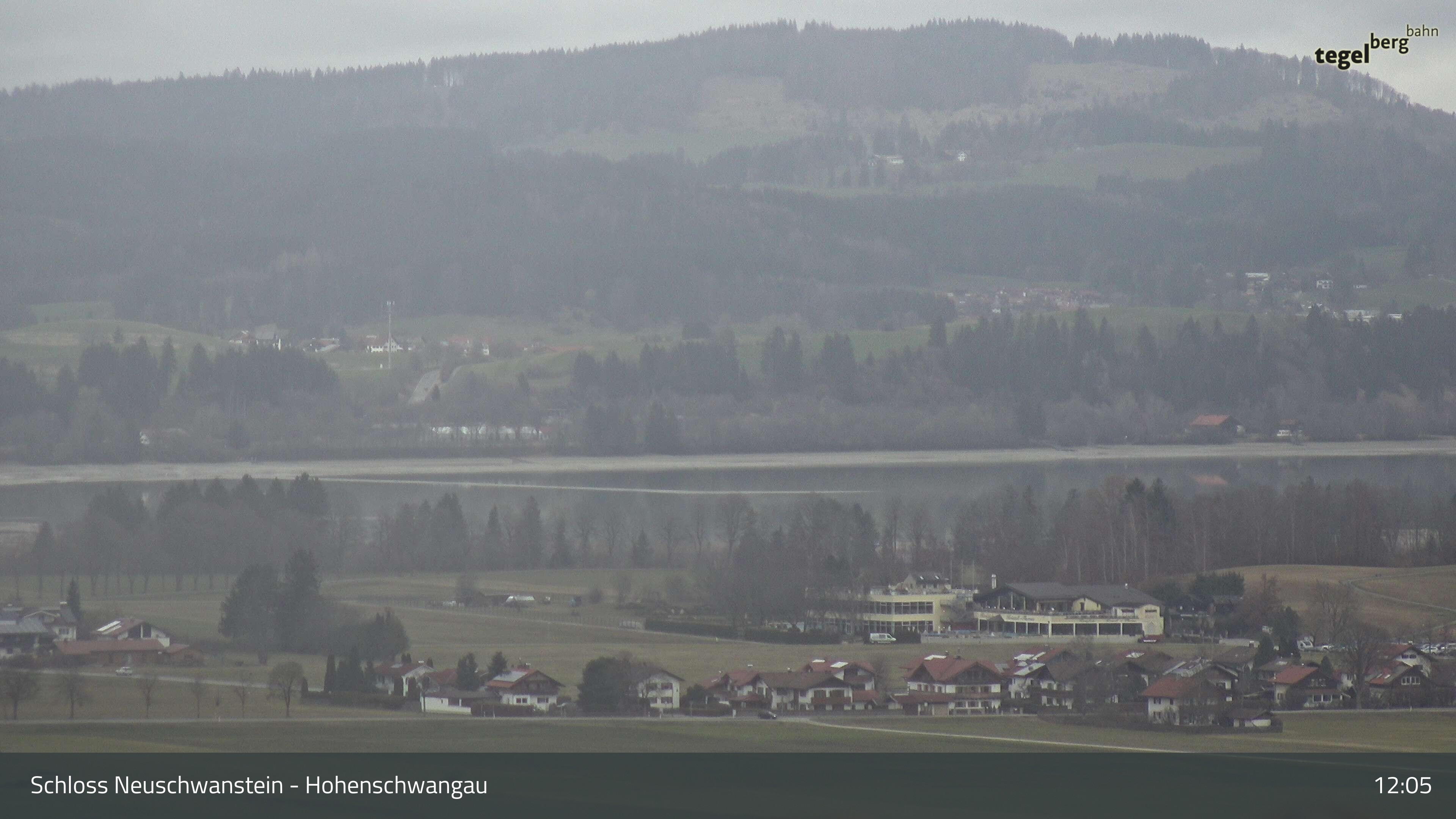 Archiv Foto Webcam Forggensee, Südufer und Schwangau