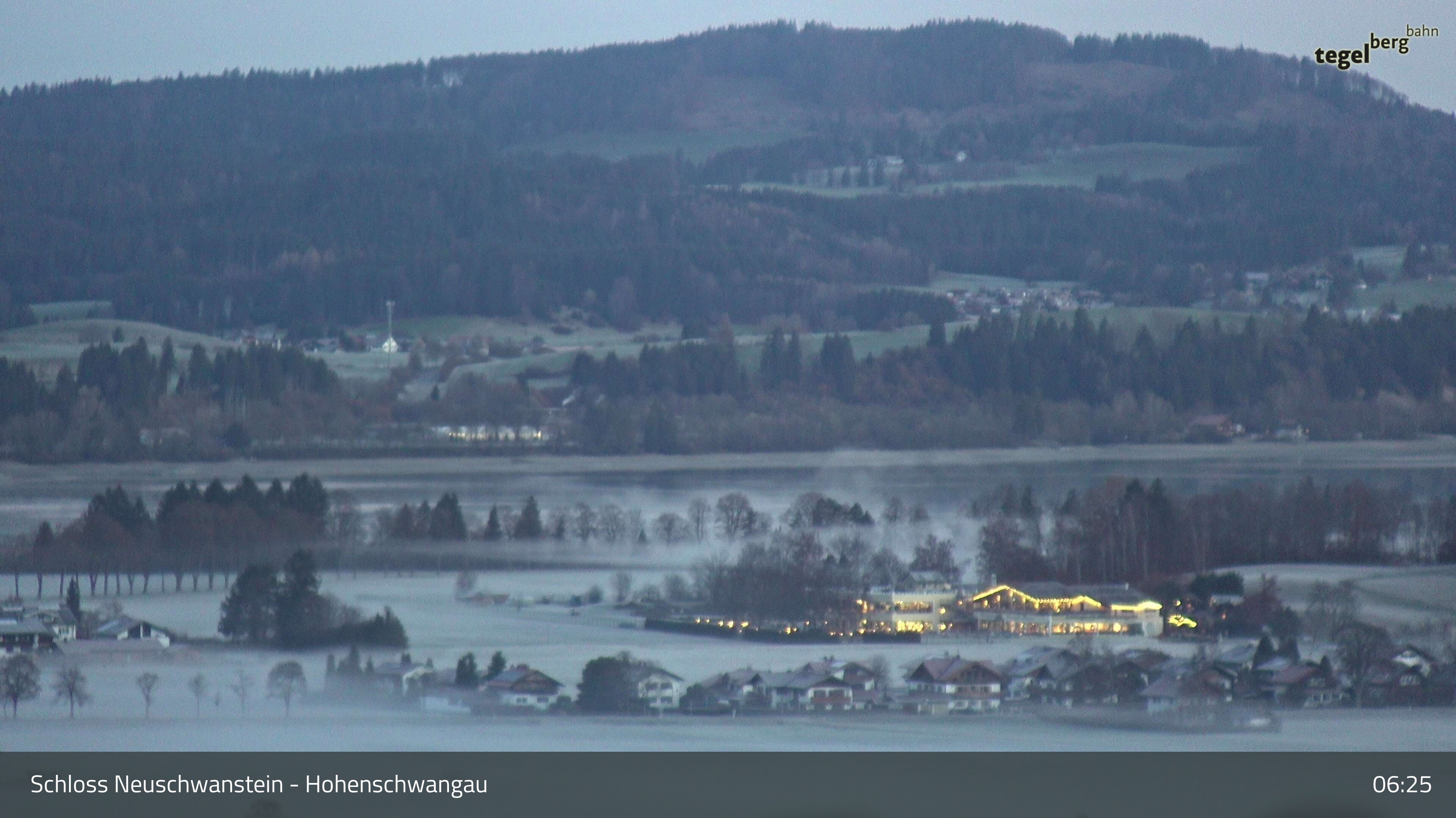 Archiv Foto Webcam Forggensee, Südufer und Schwangau