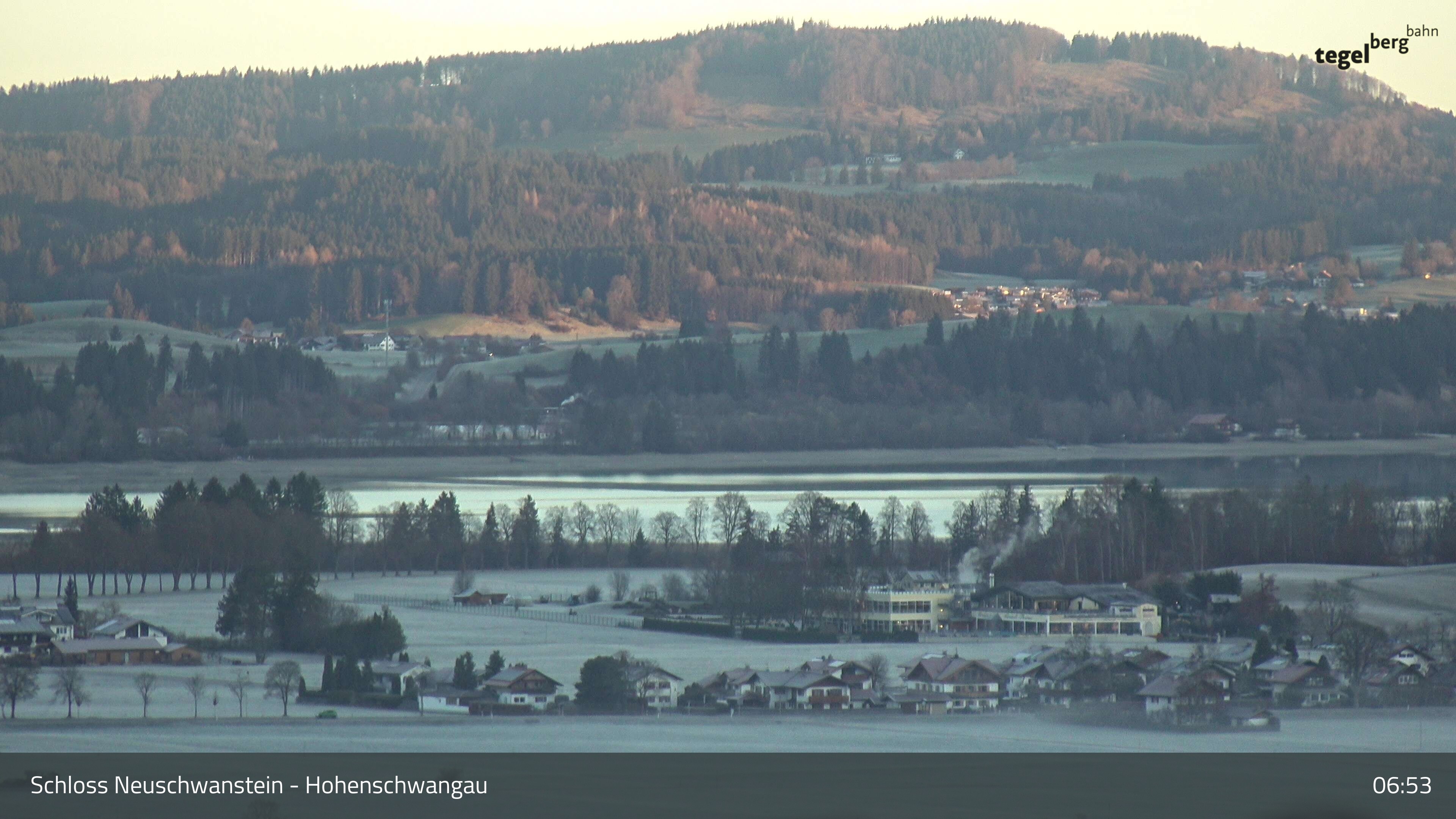 Archiv Foto Webcam Forggensee, Südufer und Schwangau