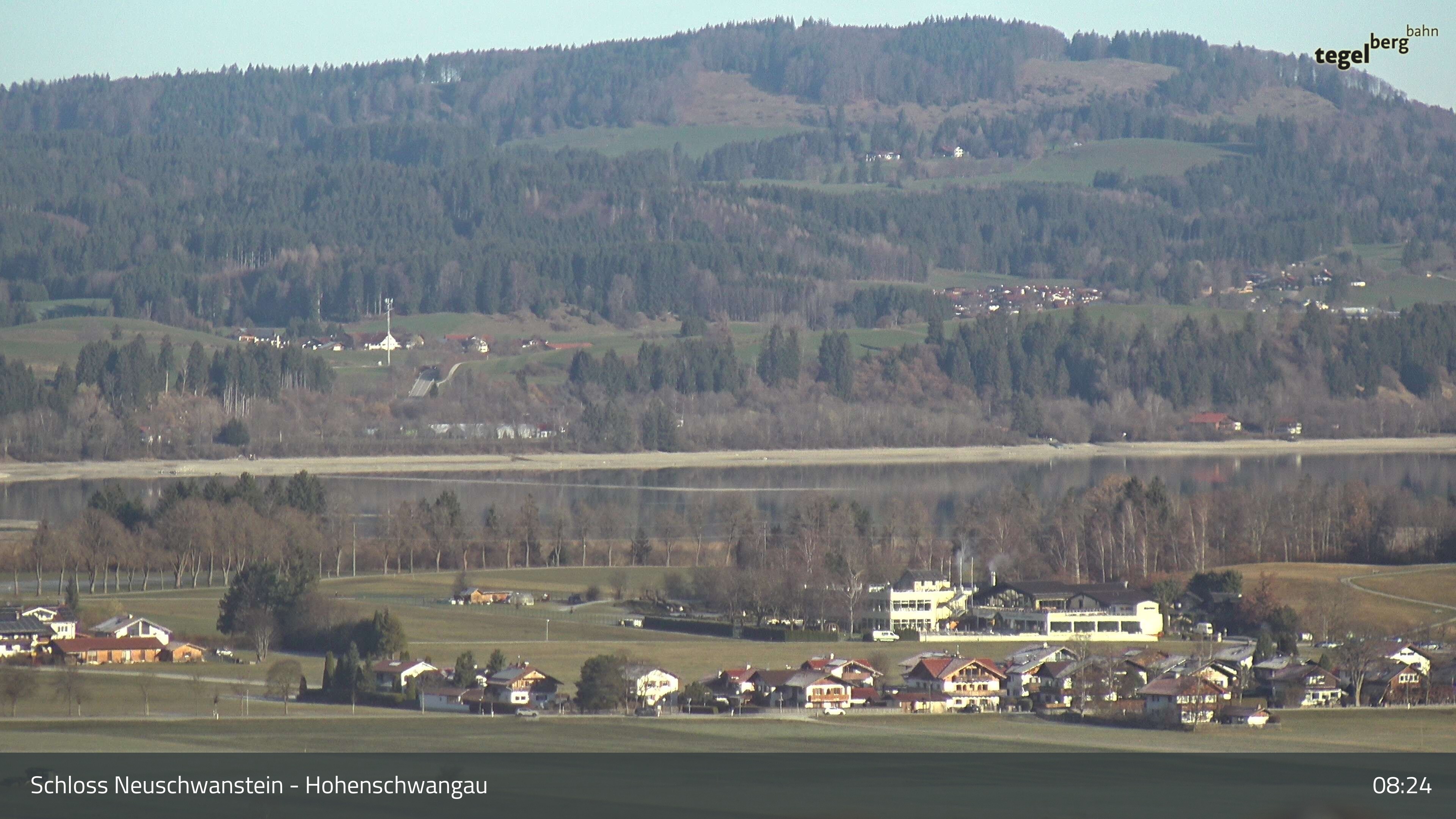 Archiv Foto Webcam Forggensee, Südufer und Schwangau