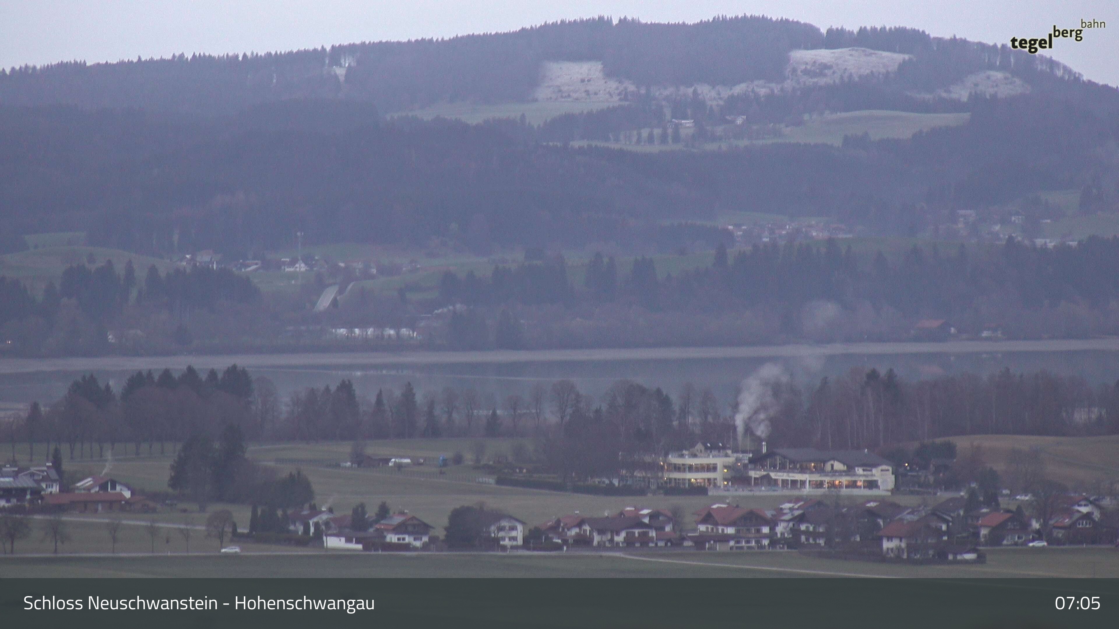 Archiv Foto Webcam Forggensee, Südufer und Schwangau