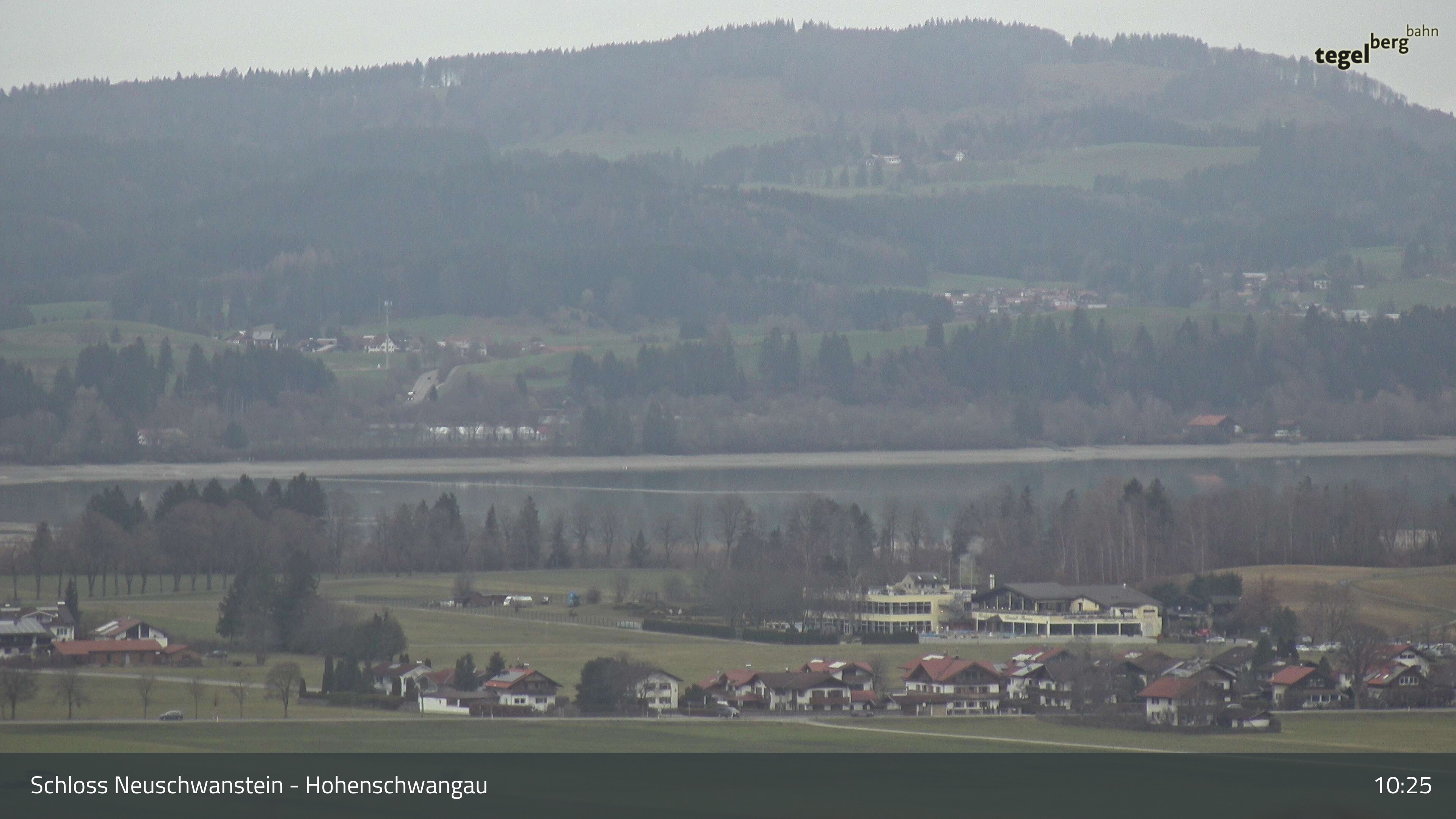Archiv Foto Webcam Forggensee, Südufer und Schwangau