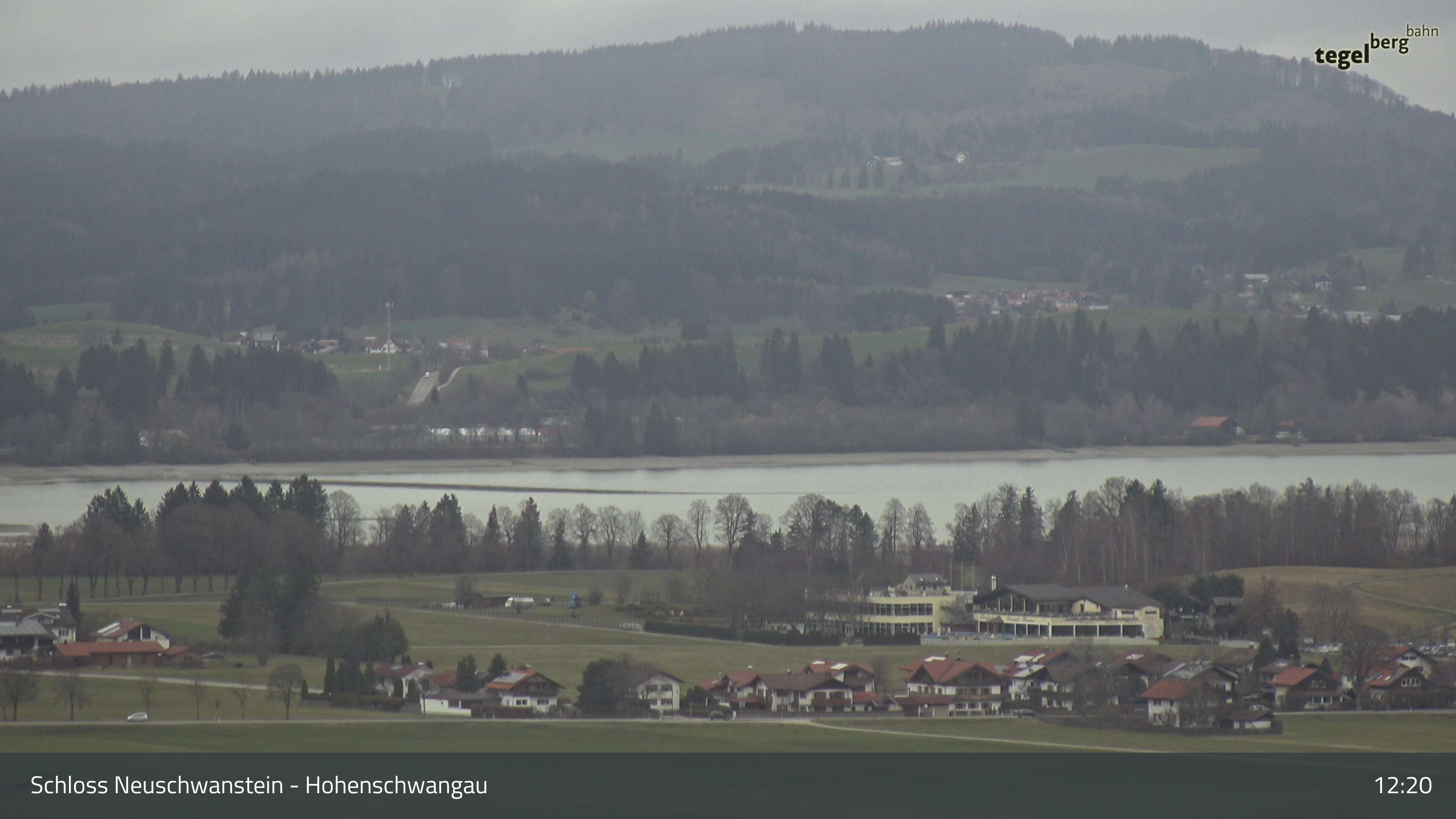 Archiv Foto Webcam Forggensee, Südufer und Schwangau