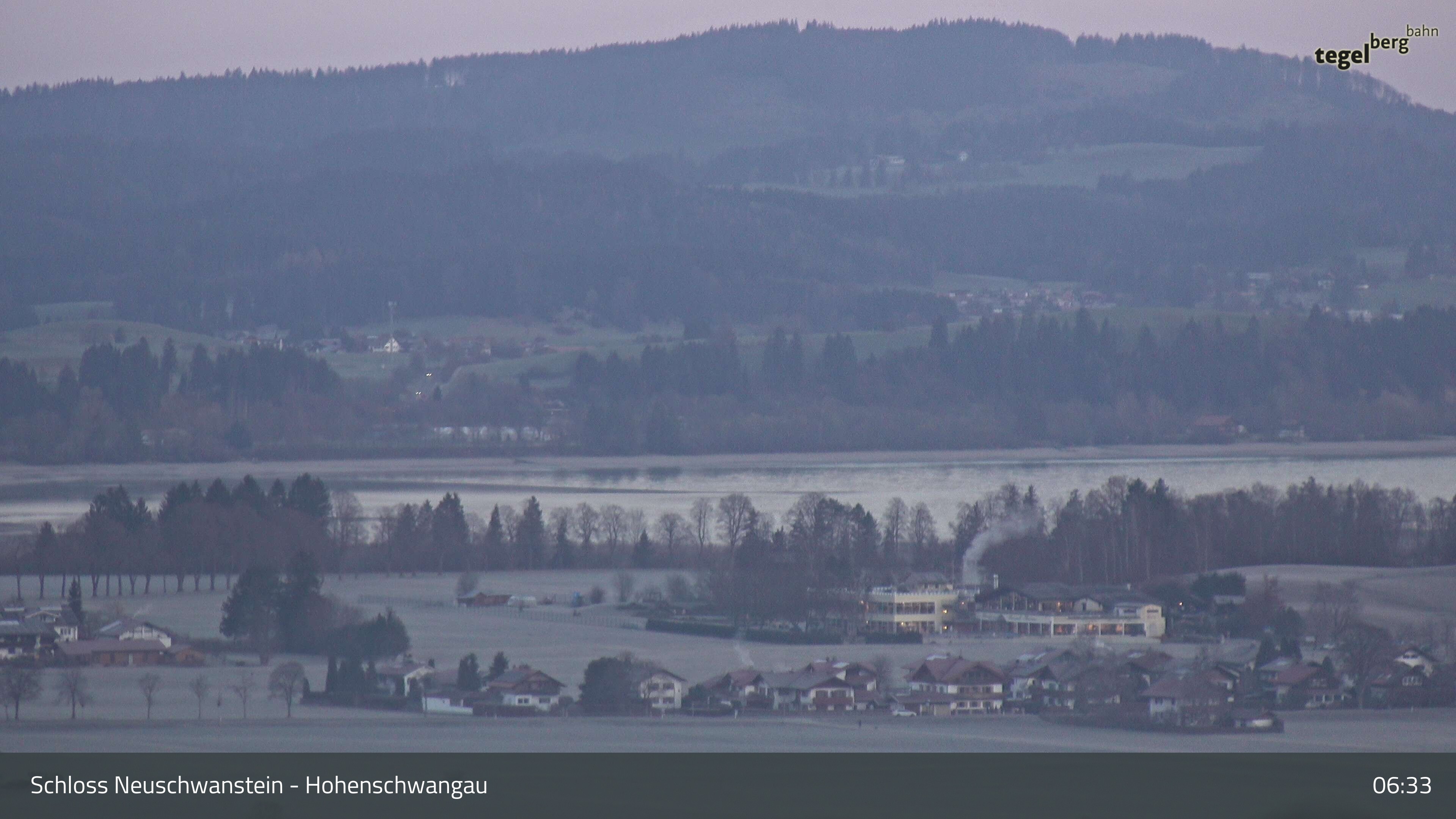 Archiv Foto Webcam Forggensee, Südufer und Schwangau