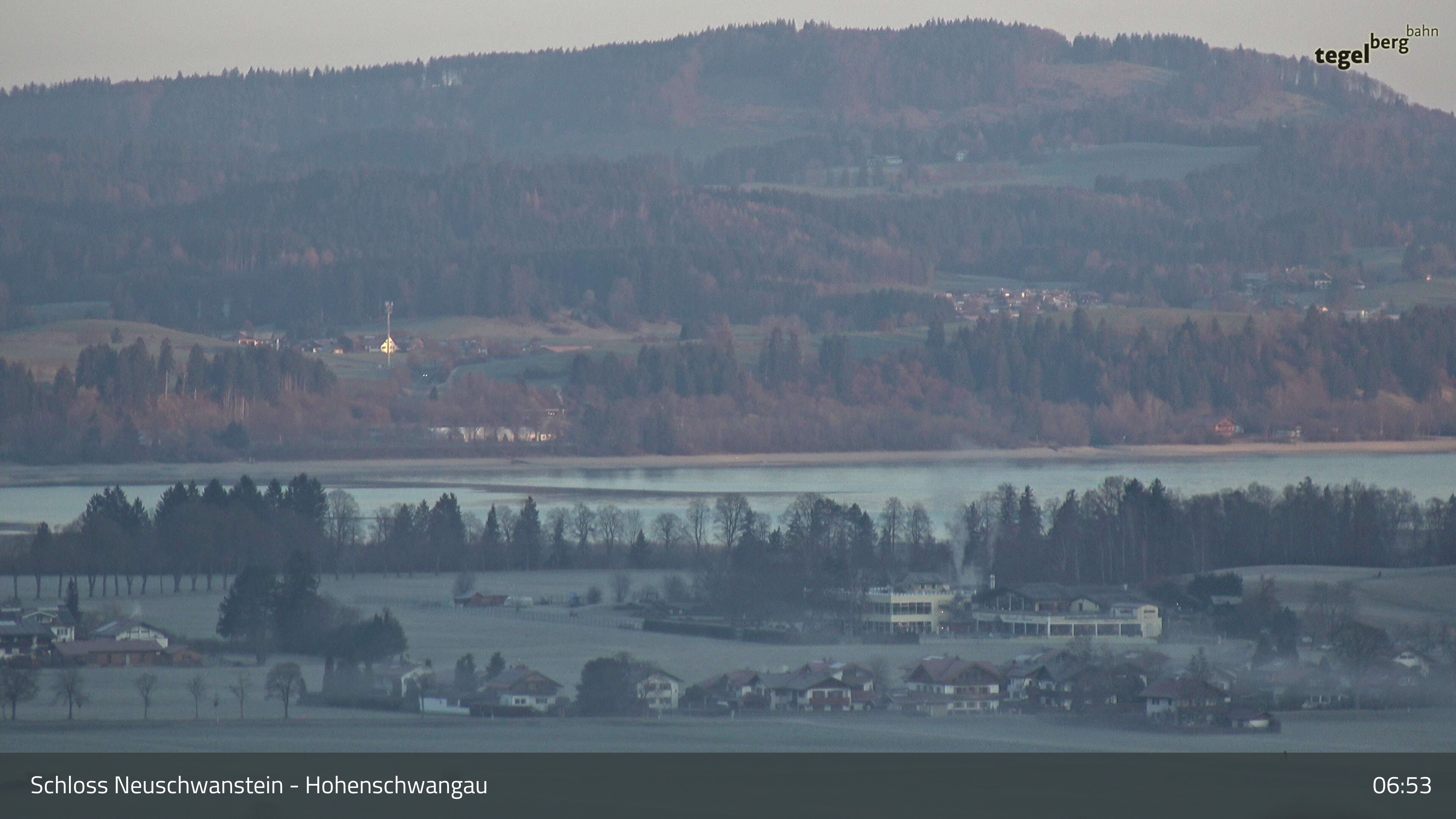 Archiv Foto Webcam Forggensee, Südufer und Schwangau