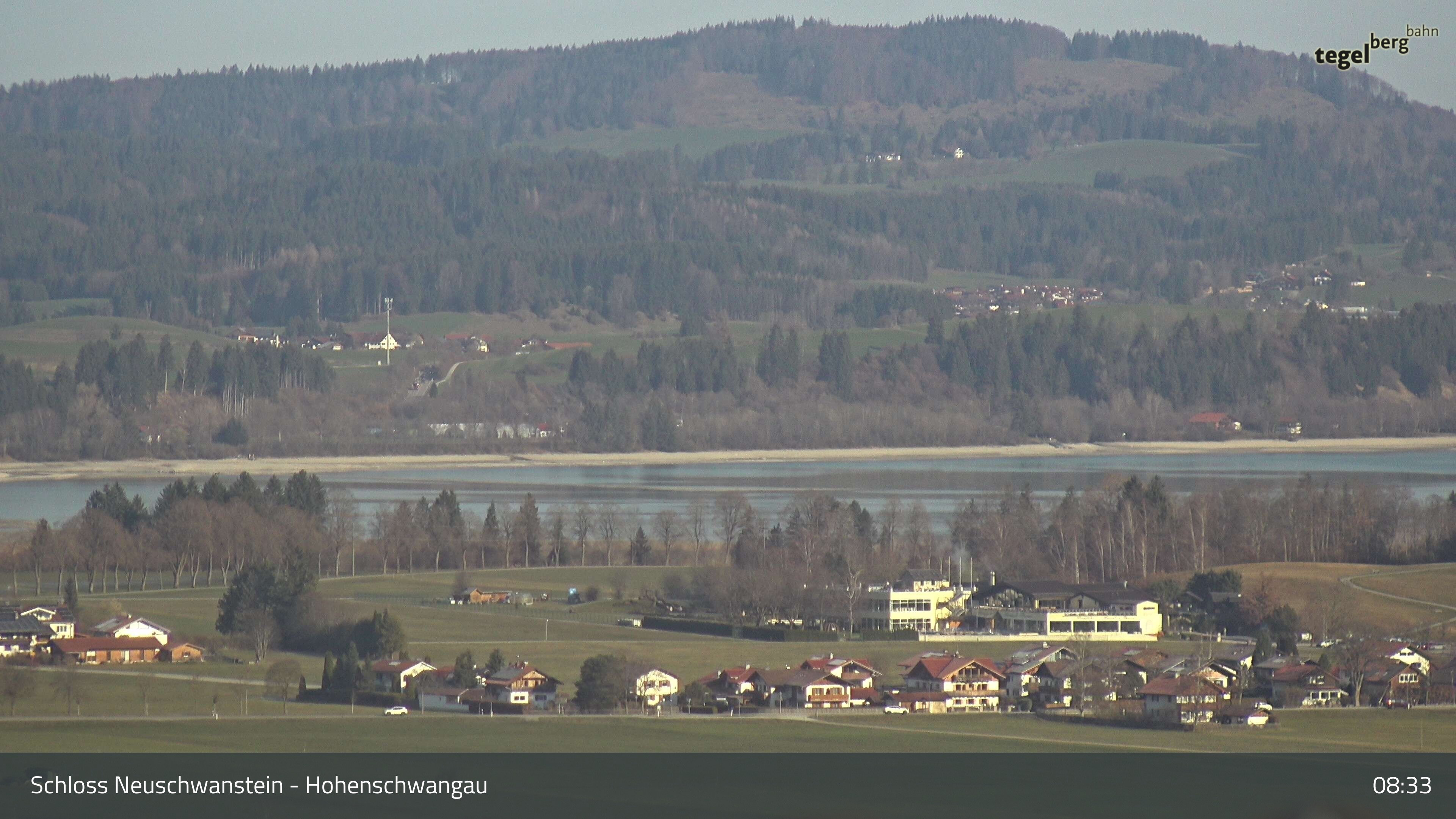 Archiv Foto Webcam Forggensee, Südufer und Schwangau