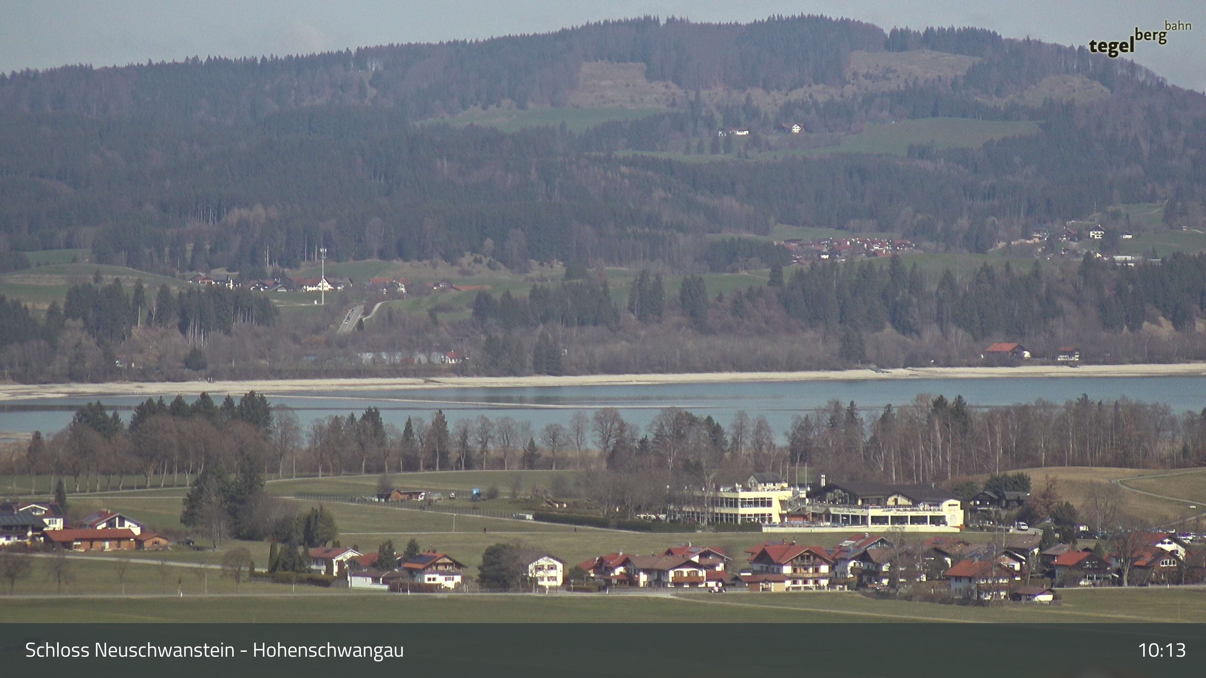 Archiv Foto Webcam Forggensee, Südufer und Schwangau