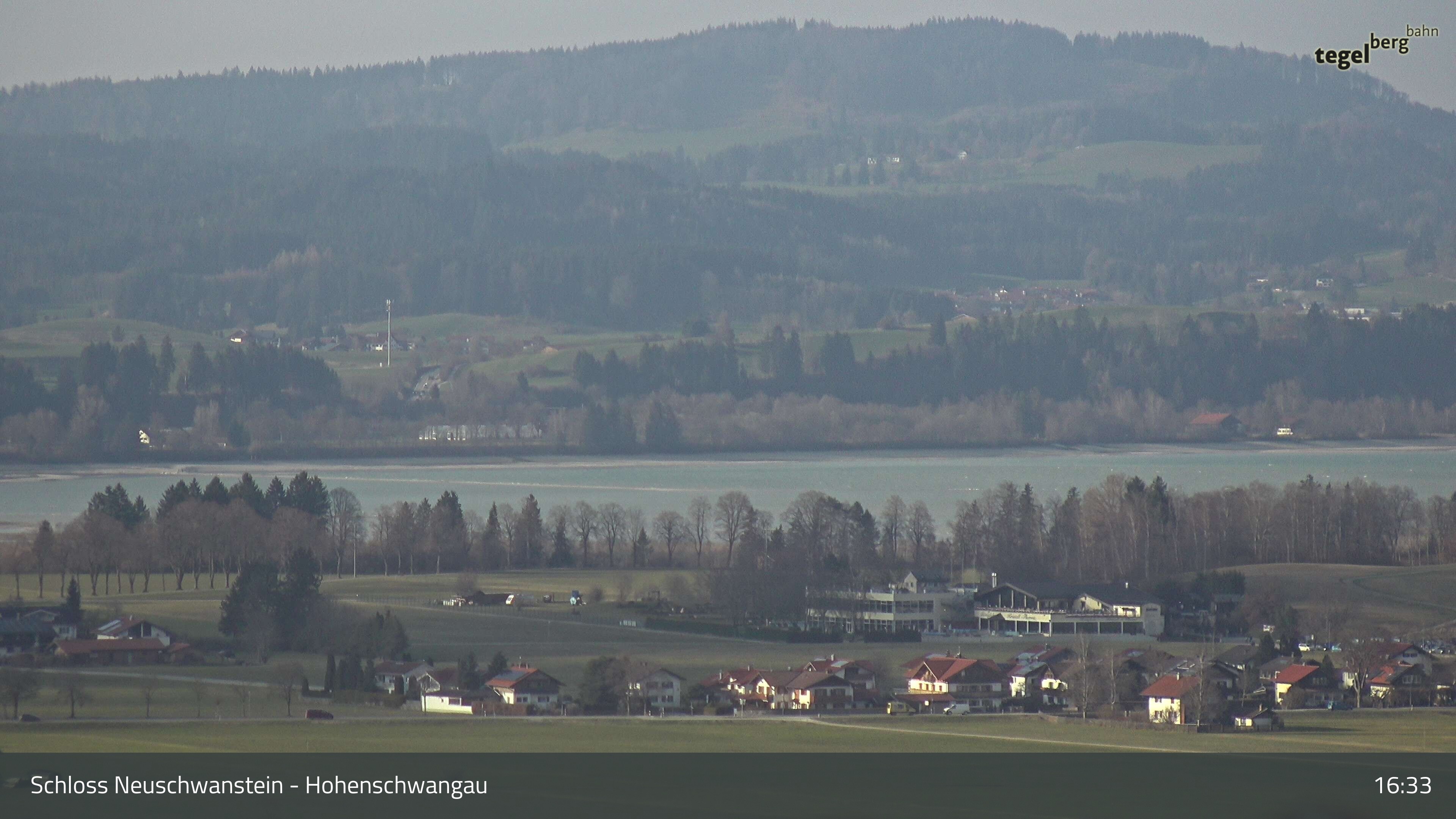 Archiv Foto Webcam Forggensee, Südufer und Schwangau