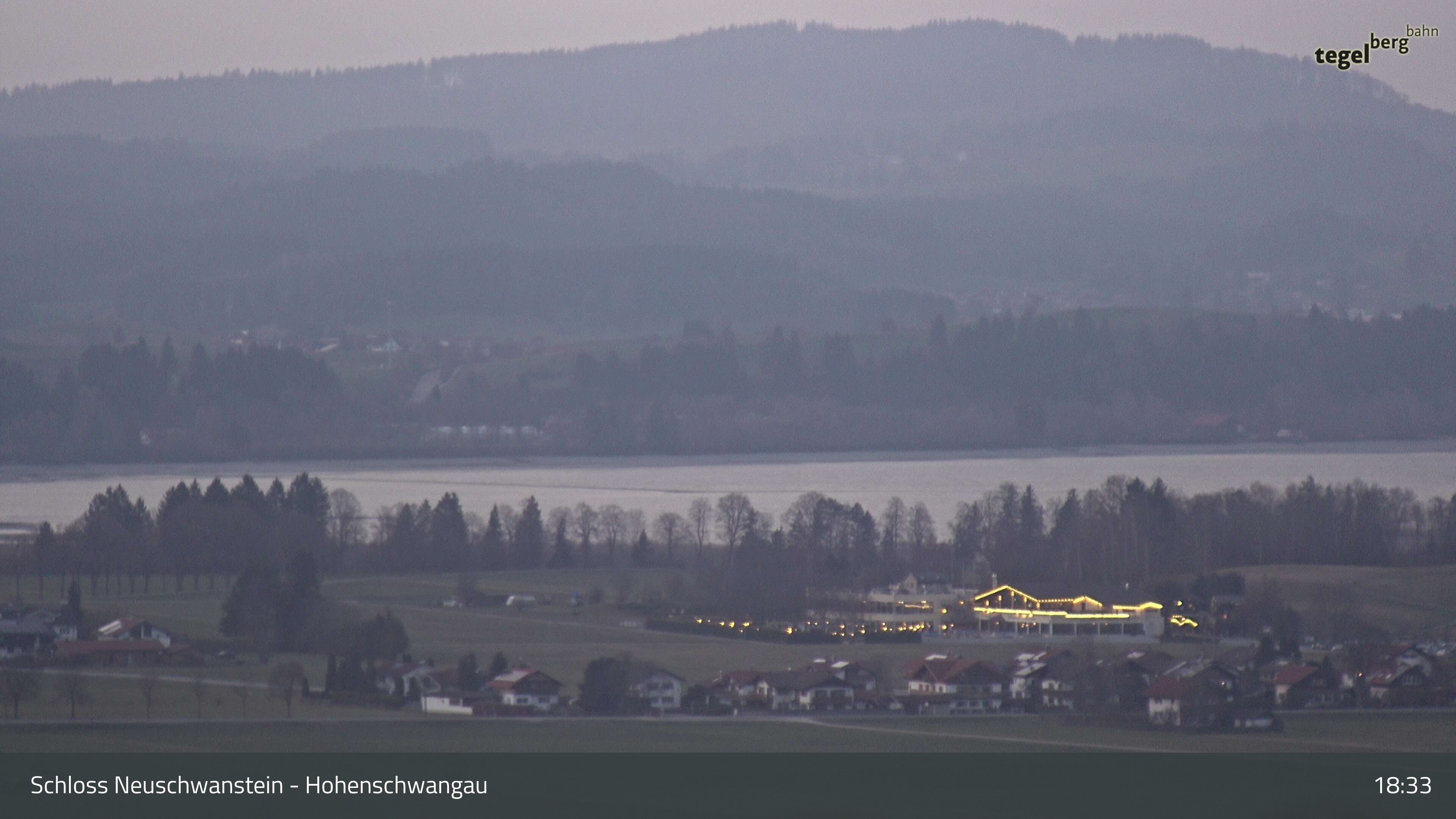 Archiv Foto Webcam Forggensee, Südufer und Schwangau