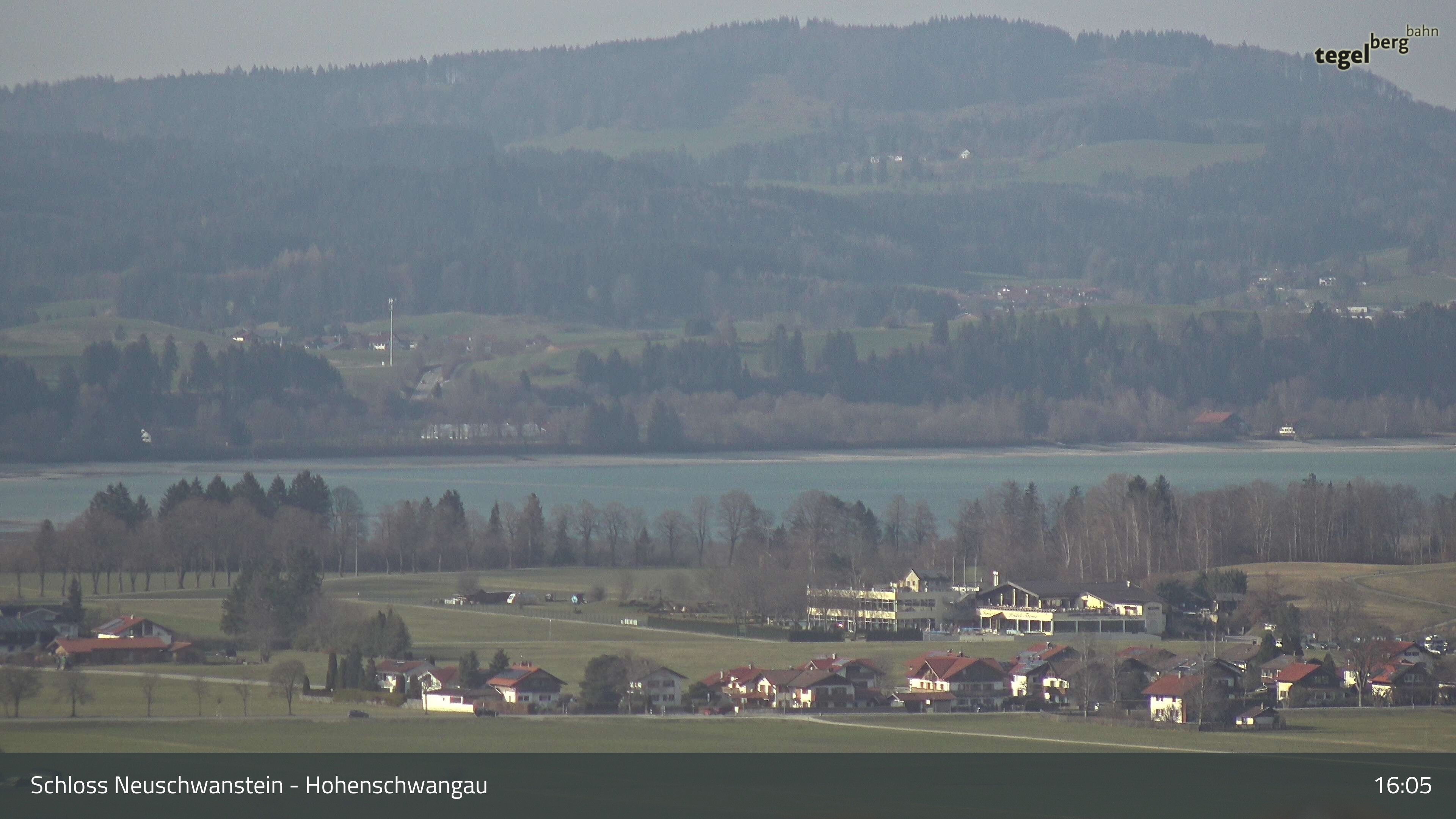 Archiv Foto Webcam Forggensee, Südufer und Schwangau