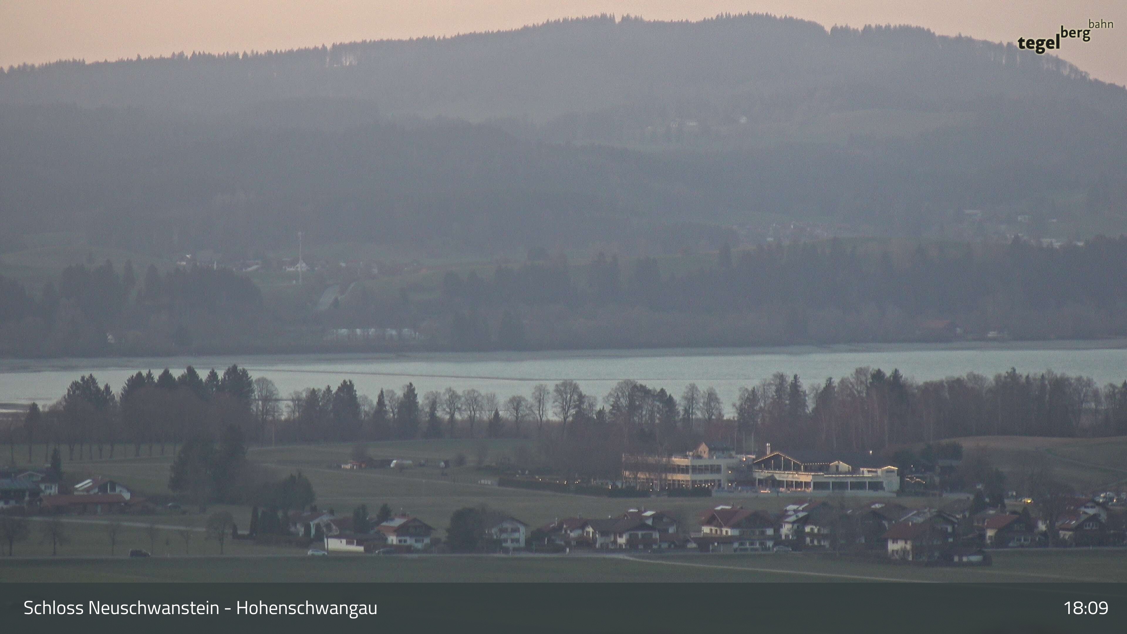 Archiv Foto Webcam Forggensee, Südufer und Schwangau
