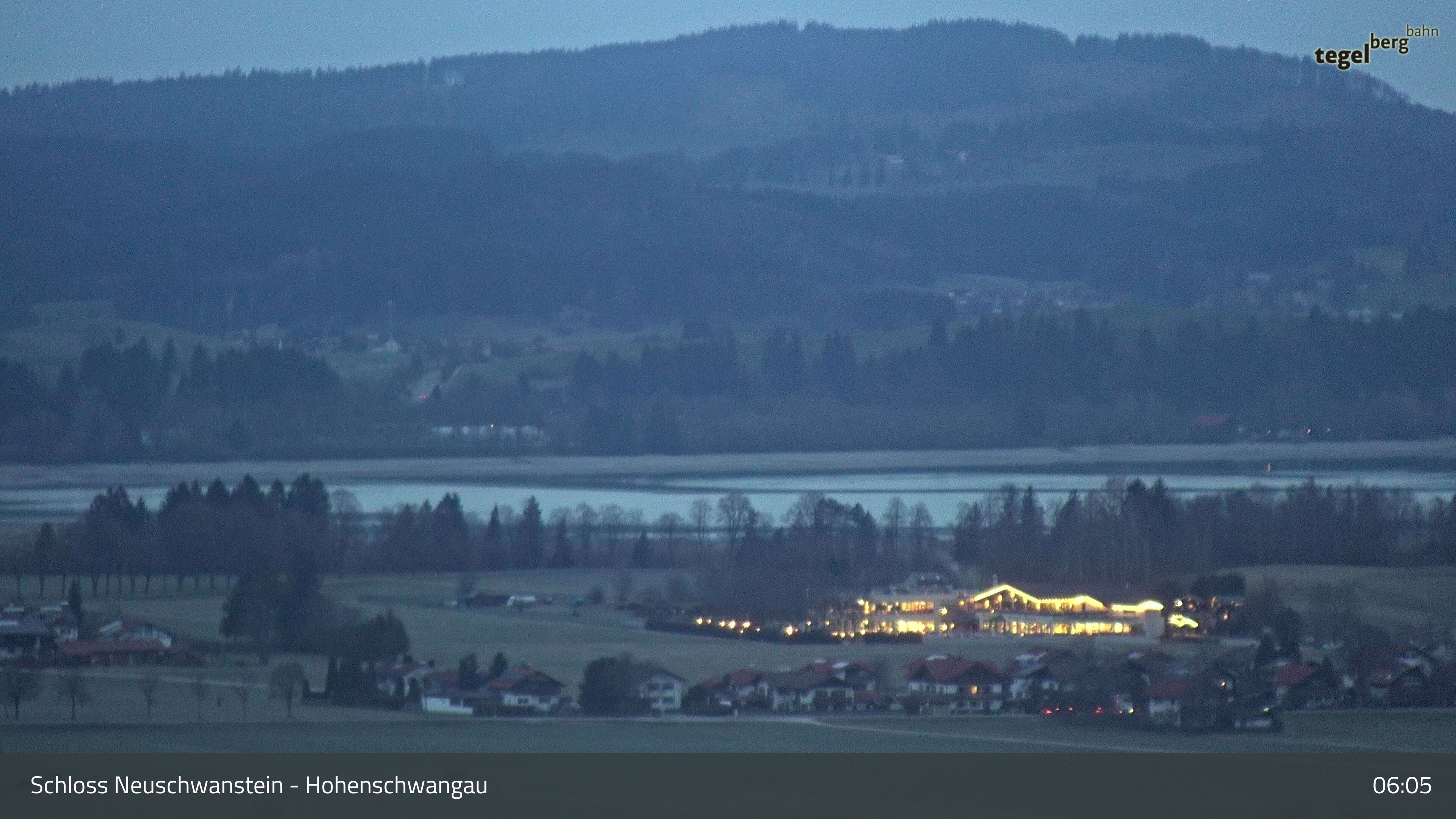 Archiv Foto Webcam Forggensee, Südufer und Schwangau