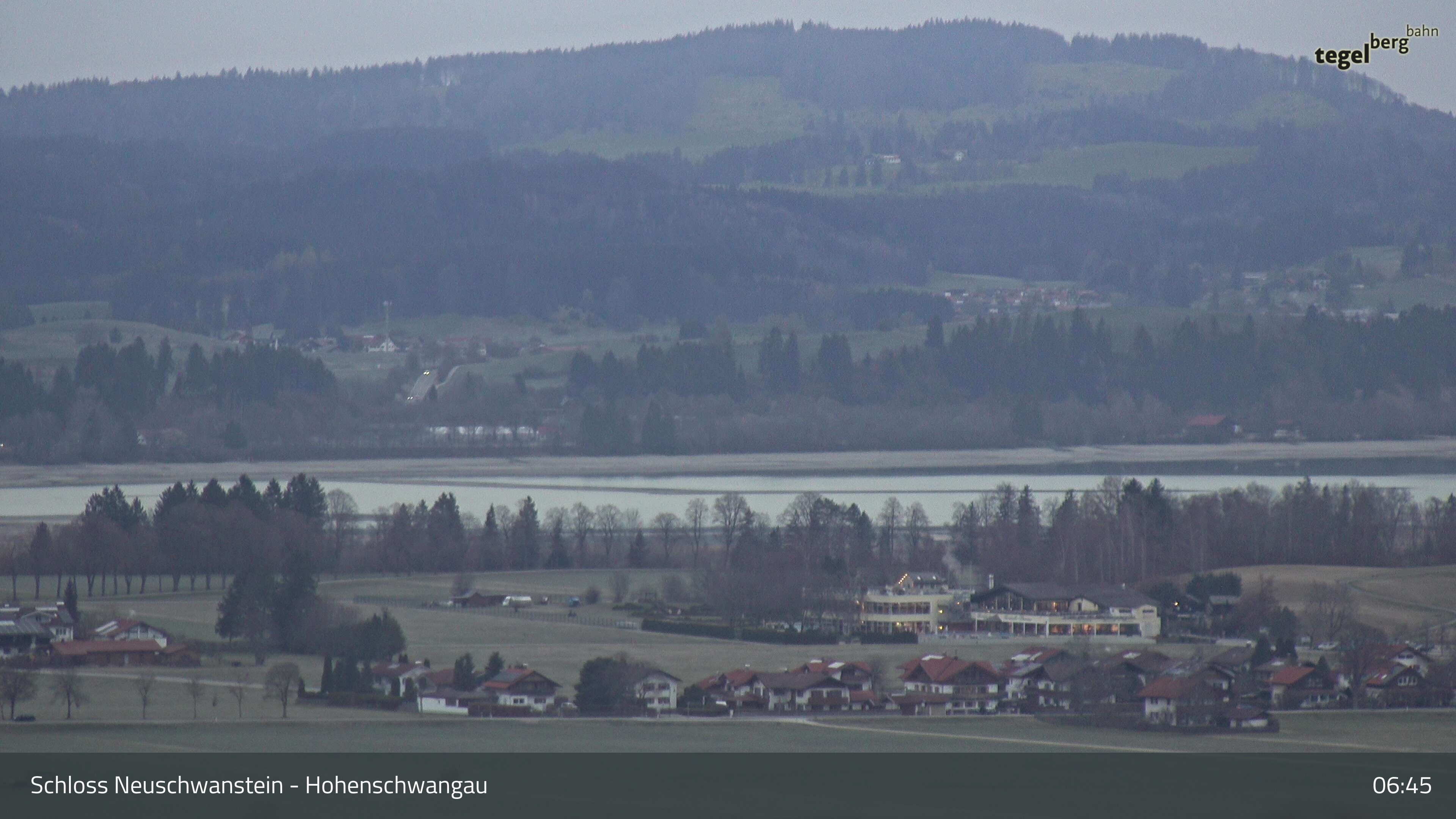 Archiv Foto Webcam Forggensee, Südufer und Schwangau