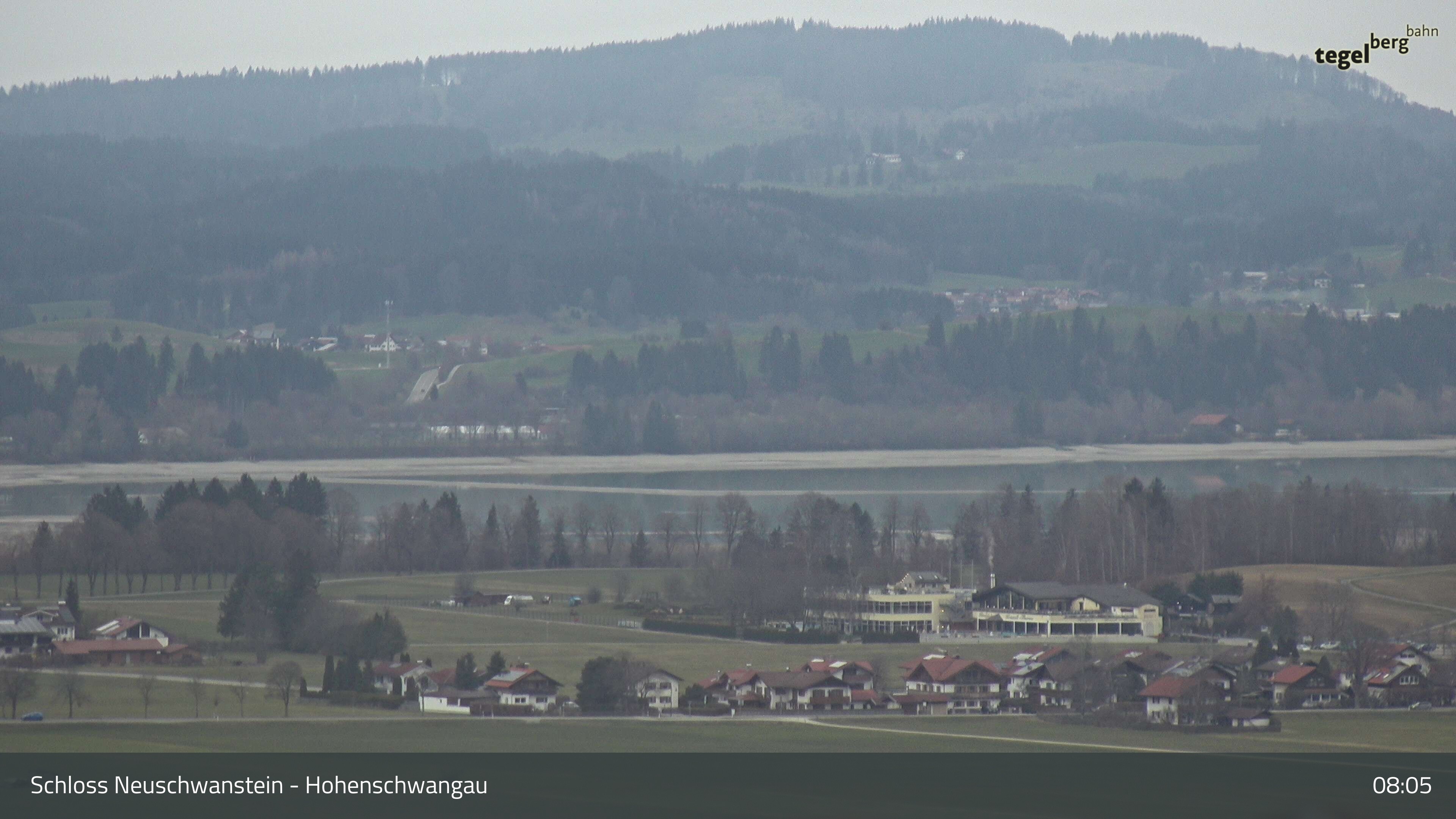 Archiv Foto Webcam Forggensee, Südufer und Schwangau