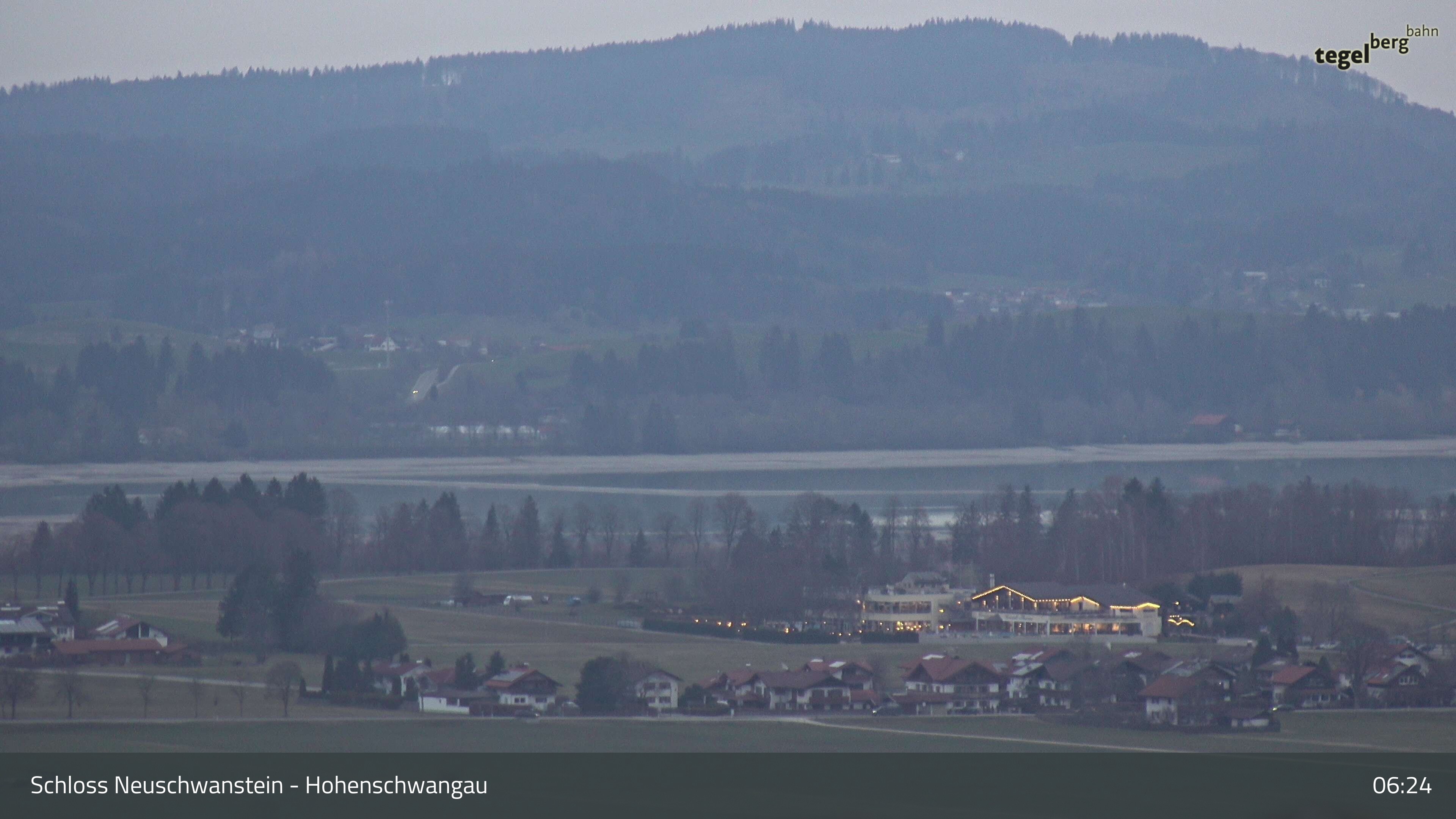 Archiv Foto Webcam Forggensee, Südufer und Schwangau