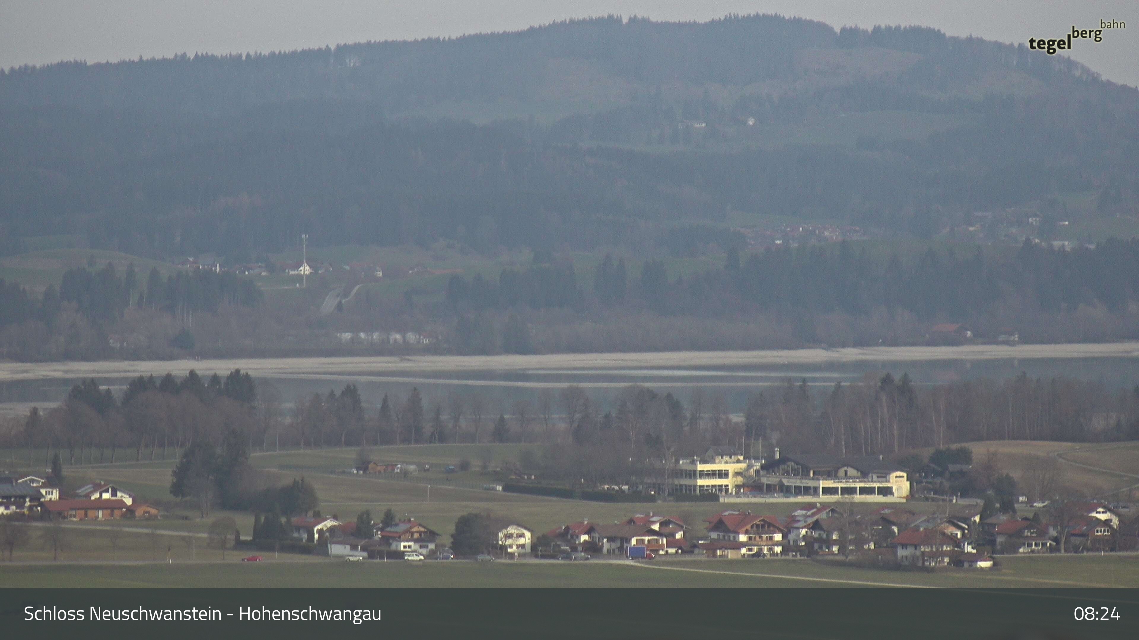 Archiv Foto Webcam Forggensee, Südufer und Schwangau