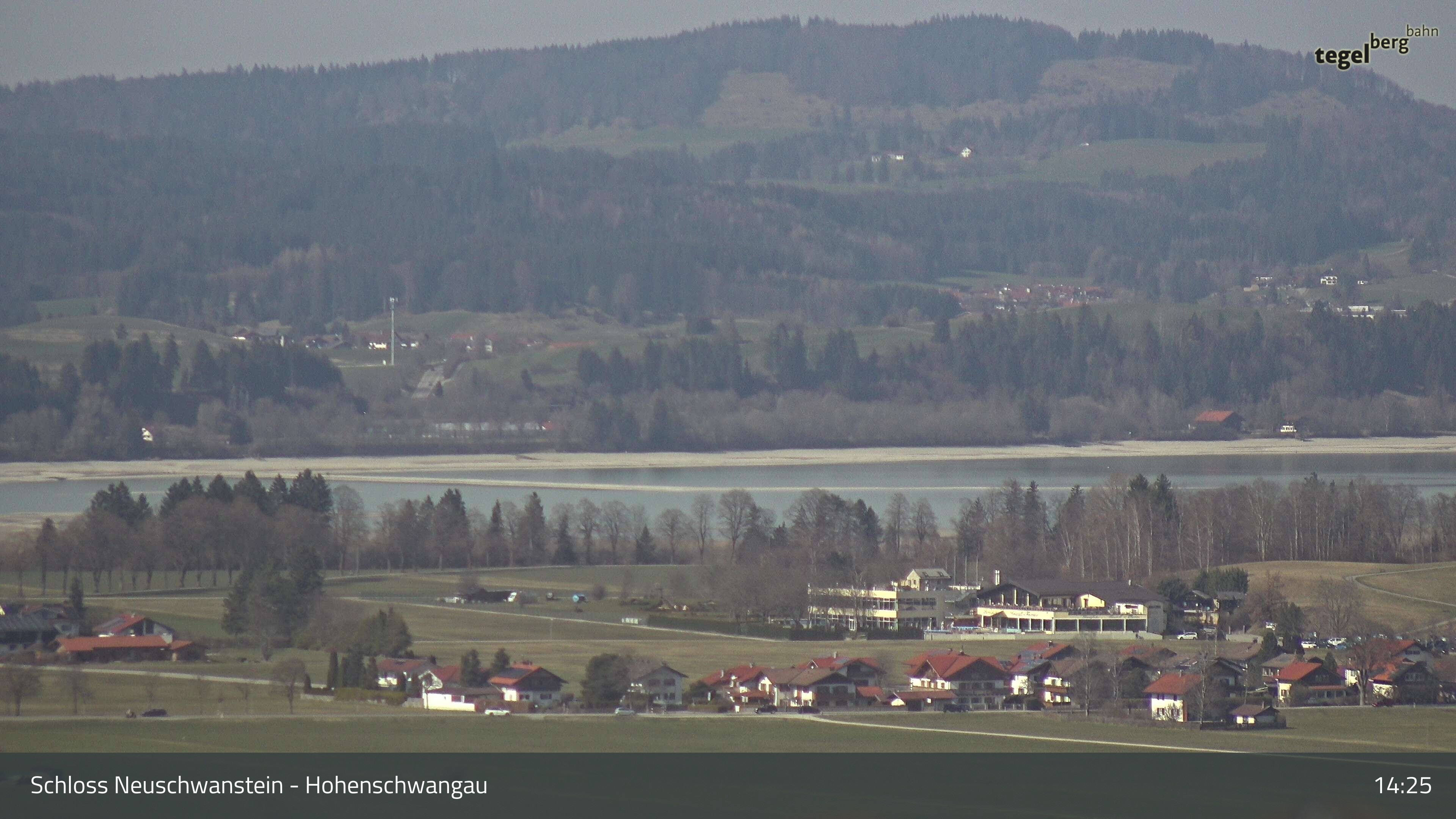 Archiv Foto Webcam Forggensee, Südufer und Schwangau