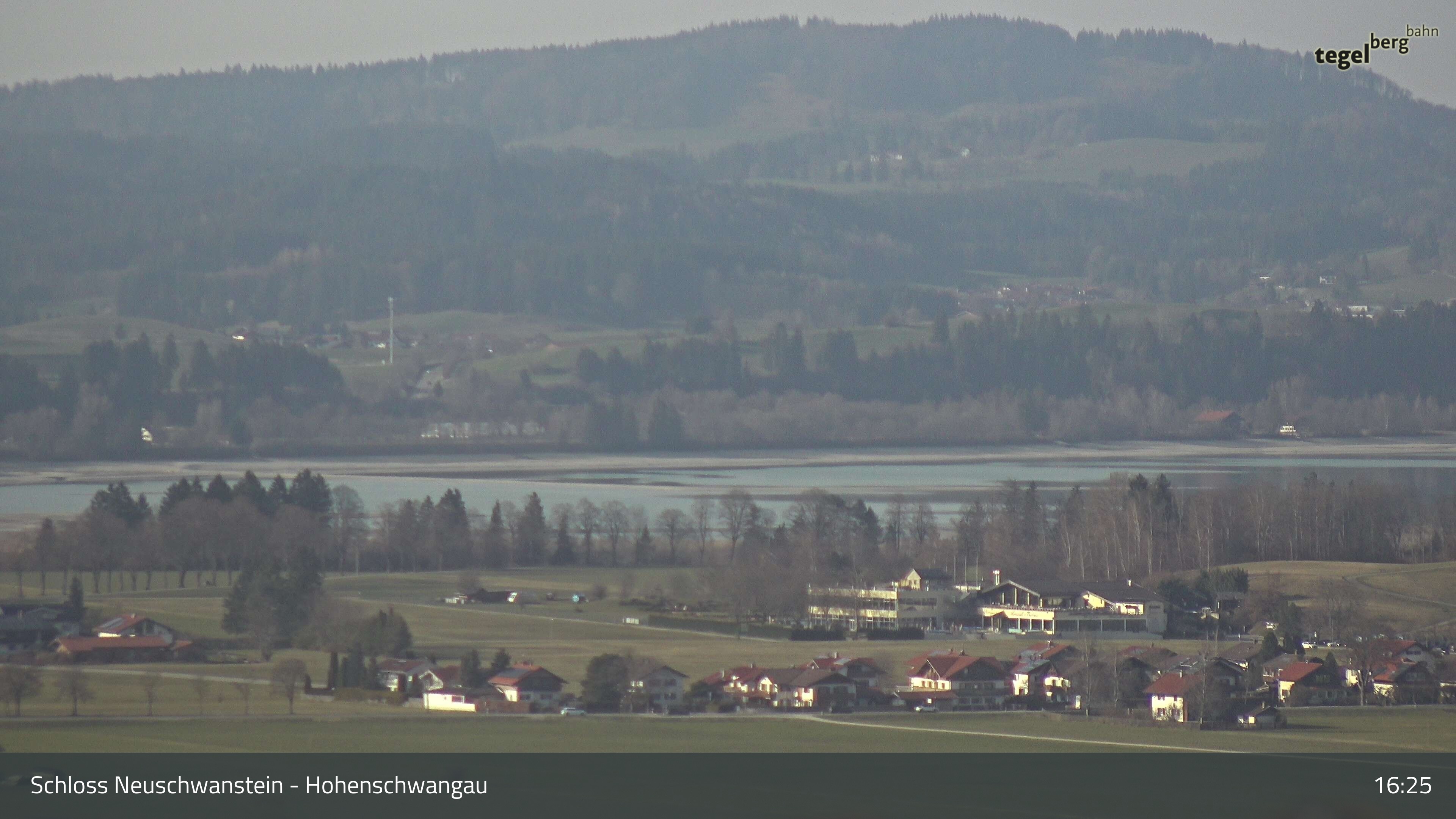 Archiv Foto Webcam Forggensee, Südufer und Schwangau